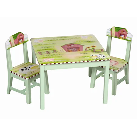 Table & Chairs Set for Kids